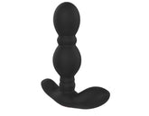 Figo Vibrating Butt Plug Black - - Butt Plugs
